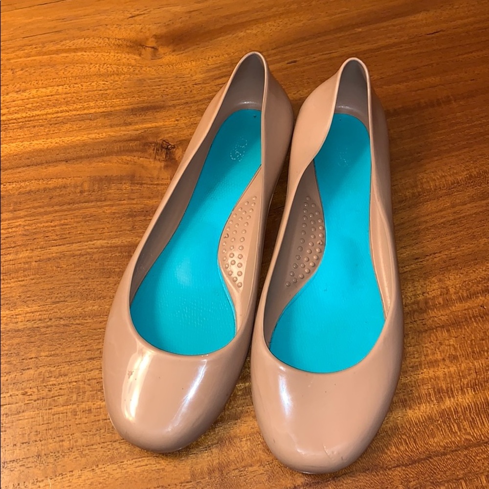 COPY - Oka B nude flats size 8